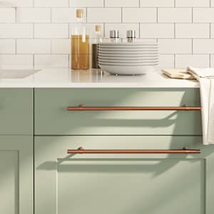 Ročaji za omarico 10 kosov bron 320 mm nerjaveče jeklo