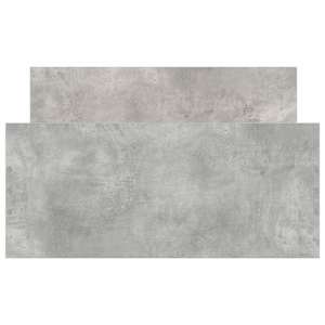 Rám postele betonově šedý 90 x 190 cm kompozitní dřevo - obrázek 5