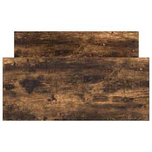Rám postele bez matrace kouřový dub 75x190 cm kompozitní dřevo - obrázek 5