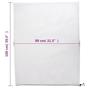 Ochranné návleky se stahovací šňůrkou 4 ks 70 g/m² 0,8 x 1 m - obrázek 9