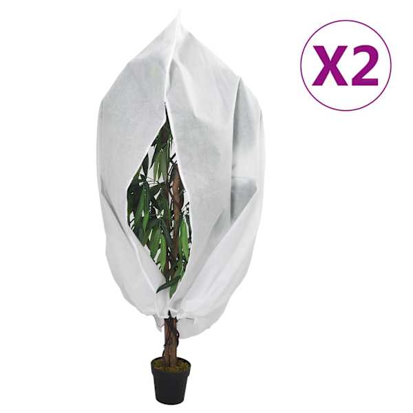 vidaXL lukuga taime fliiskatted 2 tk, 70 g/m&sup2;, 1,2 x 1,8 m