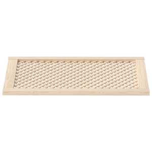 Nábytková dvířka mřížkový design 2 ks 49,5 x 99 cm borovice - obrázek 4