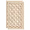 vidaXL kapiuksed, v&otilde;rega disain 2 tk, 59,5 x 99 cm, m&auml;nnipuit