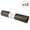 vidaXL pr&uuml;gikotid, 250 tk, must, 120 l