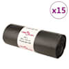 vidaXL pr&uuml;gikotid, 150 tk, must, 240 l