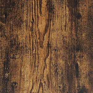 Rám postele s hlavovým a nožním čelem kouřový dub 200 x 200 cm - obrázek 9