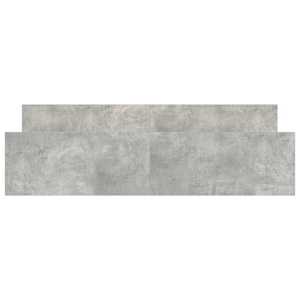 Rám postele s hlavovým a nožním čelem betonově šedý 180x200 cm - obrázek 5