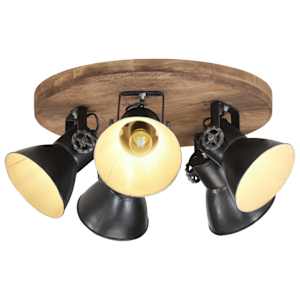 vidaXL laelamp, 25 W, must, 50x50x25 cm, E27