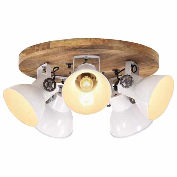 vidaXL laelamp, 25 W, valge, 50x50x25 cm, E27