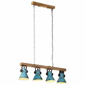 vidaXL laelamp, 25 W, kulunud sinine, 90 x 24 x 111 cm, E27