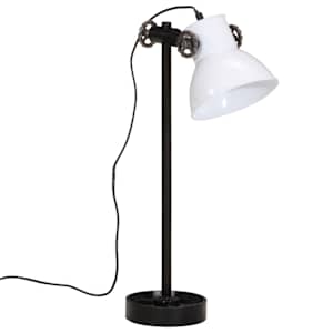 Stolní lampa 25 W bílá 15 x 15 x 55 cm E27 - obrázek 2