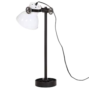 Stolní lampa 25 W bílá 15 x 15 x 55 cm E27 - obrázek 5