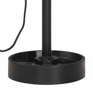 Stolní lampa 25 W bílá 15 x 15 x 55 cm E27 - obrázek 7