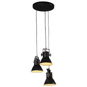 vidaXL laelamp 25 W must, 30x30x100 E27