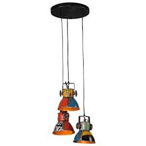 vidaXL laelamp 25 W mitmev&auml;rviline, 30 x 30 x 100 cm, E27