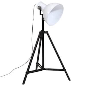 Stojací lampa 25 W bílá 61 x 61 x 90/150 cm E27 - obrázek 6