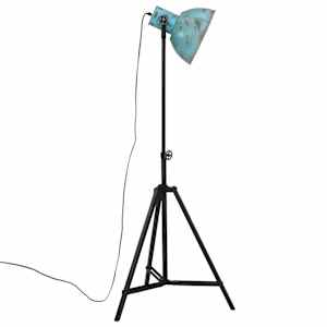 Stojací lampa 25 W modrá patina 61 x 61 x 90/150 cm E27 - obrázek 4