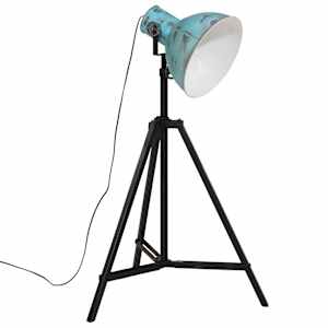 Stojací lampa 25 W modrá patina 61 x 61 x 90/150 cm E27 - obrázek 6