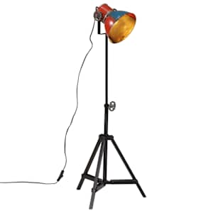vidaXL p&otilde;randalamp, 25 W, mitmev&auml;rviline, 35x35x65/95 cm, E27