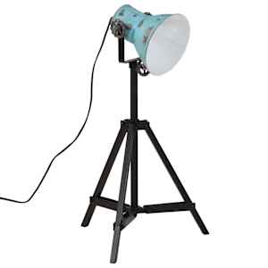 Stojací lampa 25 W modrá patina 35 x 35 x 65/95 cm E27 - obrázek 6