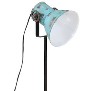Stojací lampa 25 W modrá patina 35 x 35 x 65/95 cm E27 - obrázek 8