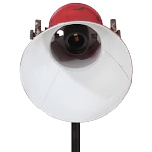 Stojací lampa 25 W červená patina 35 x 35 x 65/95 cm E27 - obrázek 7