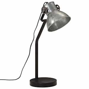 Stolní lampa 25 W vintage stříbrná 17 x 17 x 60 cm E27 - obrázek 2