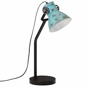 Stolní lampa 25 W modrá patina 17 x 17 x 60 cm E27 - obrázek 2