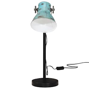 Stolní lampa 25 W modrá patina 17 x 17 x 60 cm E27 - obrázek 3