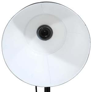 Stojací lampa 25 W černá 75 x 75 x 90–150 cm E27 - obrázek 7