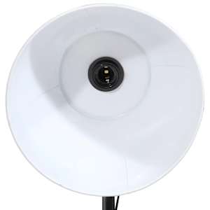 Stojací lampa 25 W bílá 75 x 75 x 90–150 cm E27 - obrázek 7