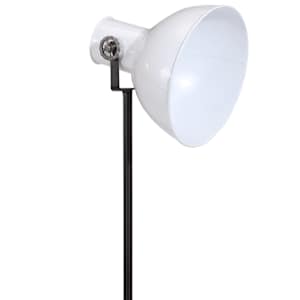 Stojací lampa 25 W bílá 75 x 75 x 90–150 cm E27 - obrázek 8