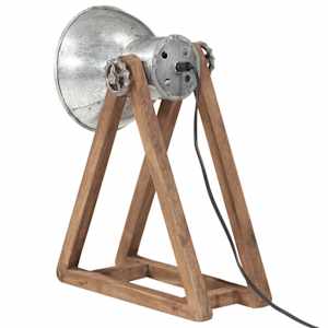 Stolní lampa 25 W vintage stříbrná 30 x 17 x 40 cm E27 - obrázek 5