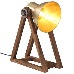 vidaXL laualamp, 25 W, antiik, messing, 30 x 17 x 40 cm, E27