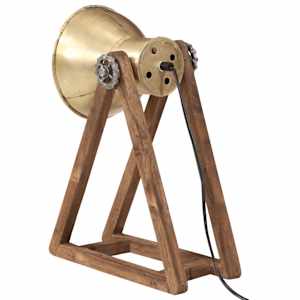 Stolní lampa 25 W staromosaz 30 x 17 x 40 cm E27 - obrázek 5