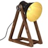vidaXL laualamp, 25 W, must, 30x17x40 cm, E27