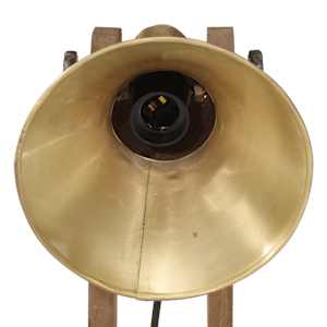 Stolní lampa 25 W staromosaz 23 x 13 x 52 cm E27 - obrázek 6