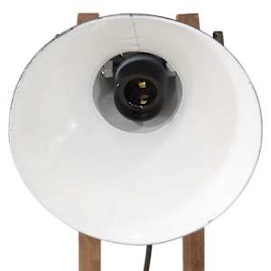 Stolní lampa 25 W černá 23 x 13 x 52 cm E27 - obrázek 6