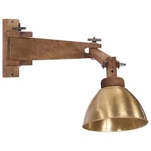 Nástěnná lampa 25 W staromosaz E27 - obrázek 2