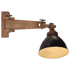 Nástěnná lampa 25 W černá E27 - obrázek 1