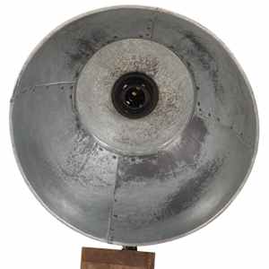 Stojací lampa 25 W vintage stříbrná 45 x 45 x 120 cm E27 - obrázek 6