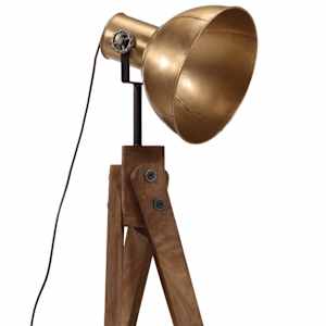 Stojací lampa 25 W staromosaz 45 x 45 x 120 cm E27 - obrázek 7