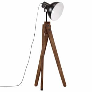 Stojací lampa 25 W černá 45 x 45 x 120 cm E27 - obrázek 2