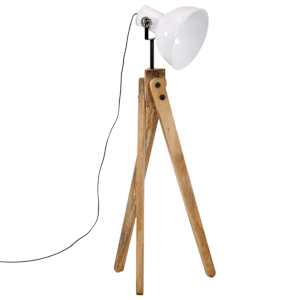 Stojací lampa 25 W bílá 45 x 45 x 120 cm E27 - obrázek 2