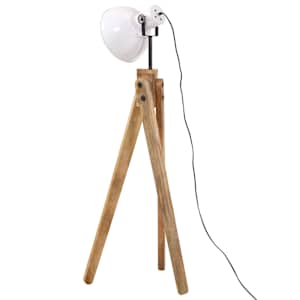 Stojací lampa 25 W bílá 45 x 45 x 120 cm E27 - obrázek 5