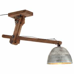 vidaXL laelamp, 25 W, vanaaegne h&otilde;bedane, 105 x 30 x 65-108 cm, E27