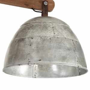 Stropní svítidlo 25 W vintage stříbrné 105 x 30 x 65–108 cm E27 - obrázek 5