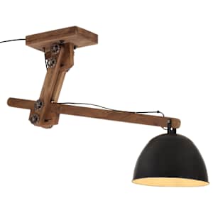 Stropní svítidlo 25 W černé 105 x 30 x 65–108 cm E27 - obrázek 1
