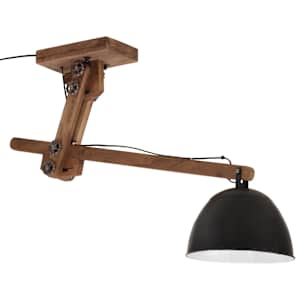 Stropní svítidlo 25 W černé 105 x 30 x 65–108 cm E27 - obrázek 2