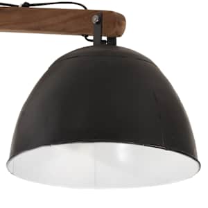 Stropní svítidlo 25 W černé 105 x 30 x 65–108 cm E27 - obrázek 5